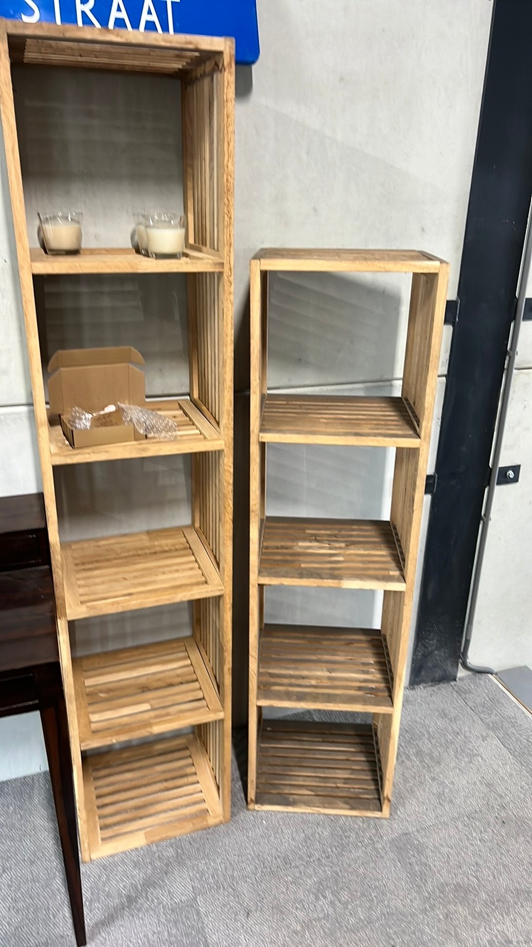 2 hardhouten kastjes, Ophalen of Verzenden, Nieuw