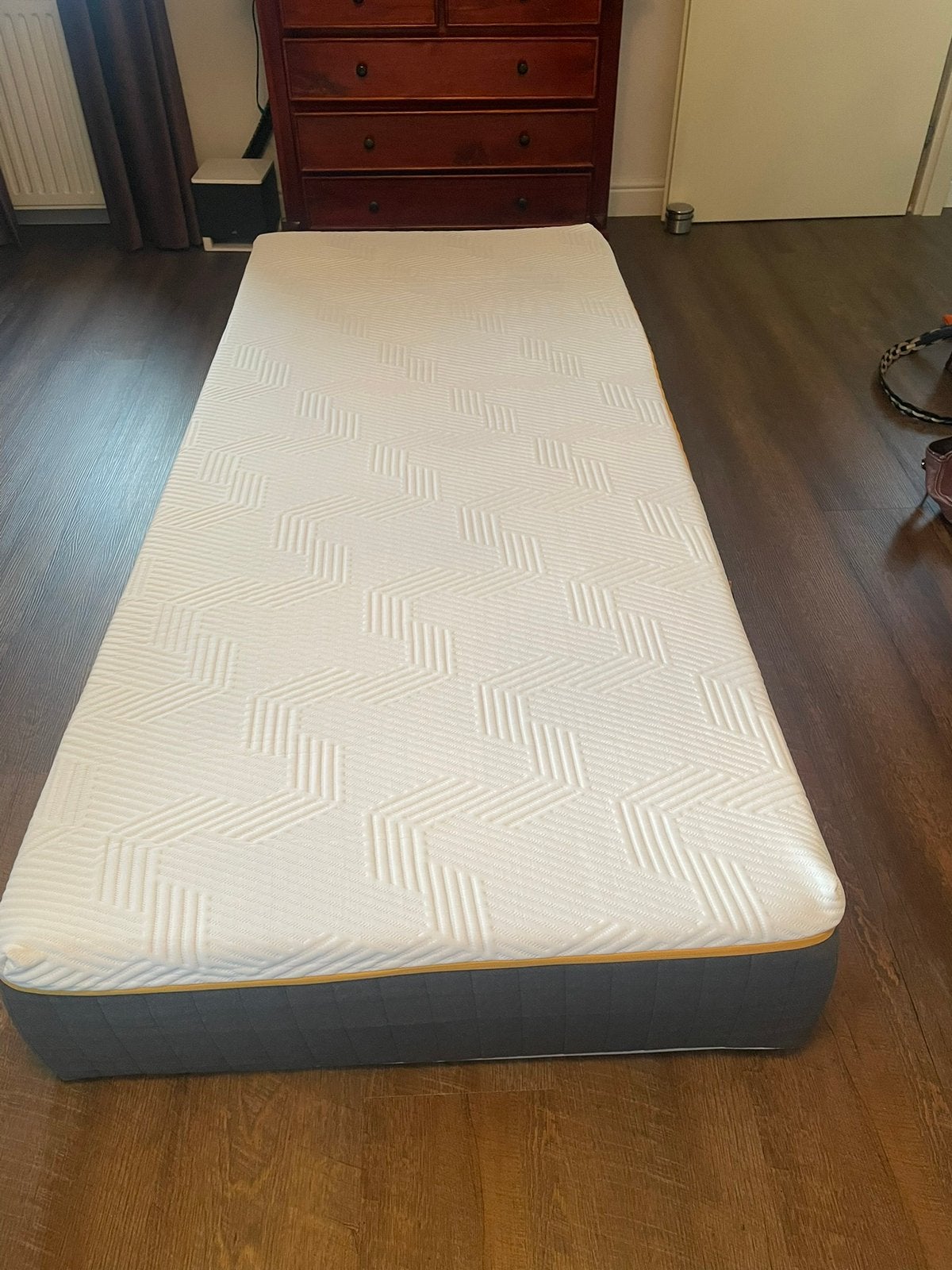 Nieuw Emma AirGrid Hybrid v.2 Matras 90x210 cm, Huis en Inrichting, Slaapkamer | Matrassen en Bedbodems, 90 cm, Eenpersoons, 210 cm