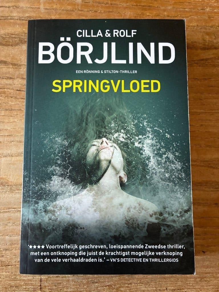 Cilla & Rolf Börjlind - Springvloed, Ophalen of Verzenden, Gelezen, Cilla & Rolf Börjlind