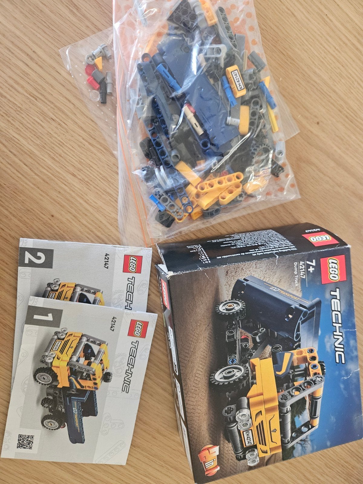 LEGO technic kiepwagen 42147, Lego, Compleet, Ophalen of Verzenden, Zo goed als nieuw