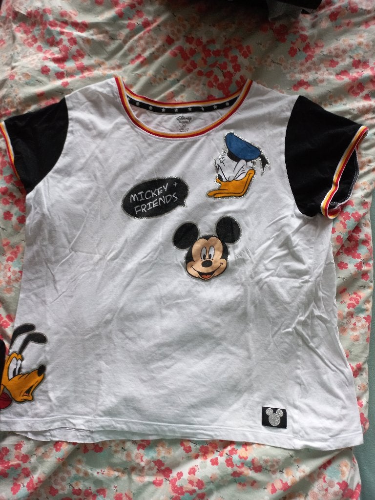 Disney pyjamashirt, maat 38/40., Kleding | Dames, Ophalen of Verzenden, Gedragen, Maat 38/40 (M)