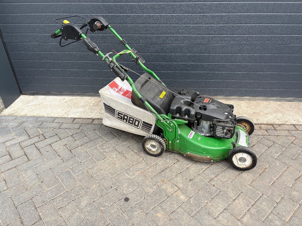 Sabo 54 PRO K vario gazonmaaier, Cirkelmaaier, Gebruikt, Mertstraat 5, Verkoop@teeuwentuinmachines.nl