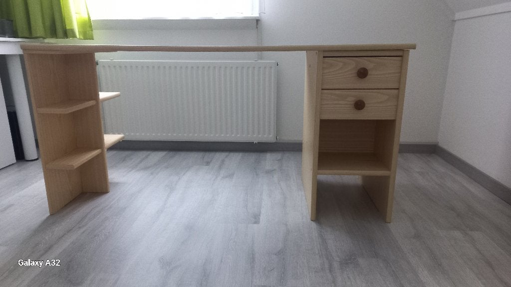GRATIS ophalen!  Bureau en ladekastjes, Ophalen, Gebruikt, 5 laden of meer, 50 tot 100 cm