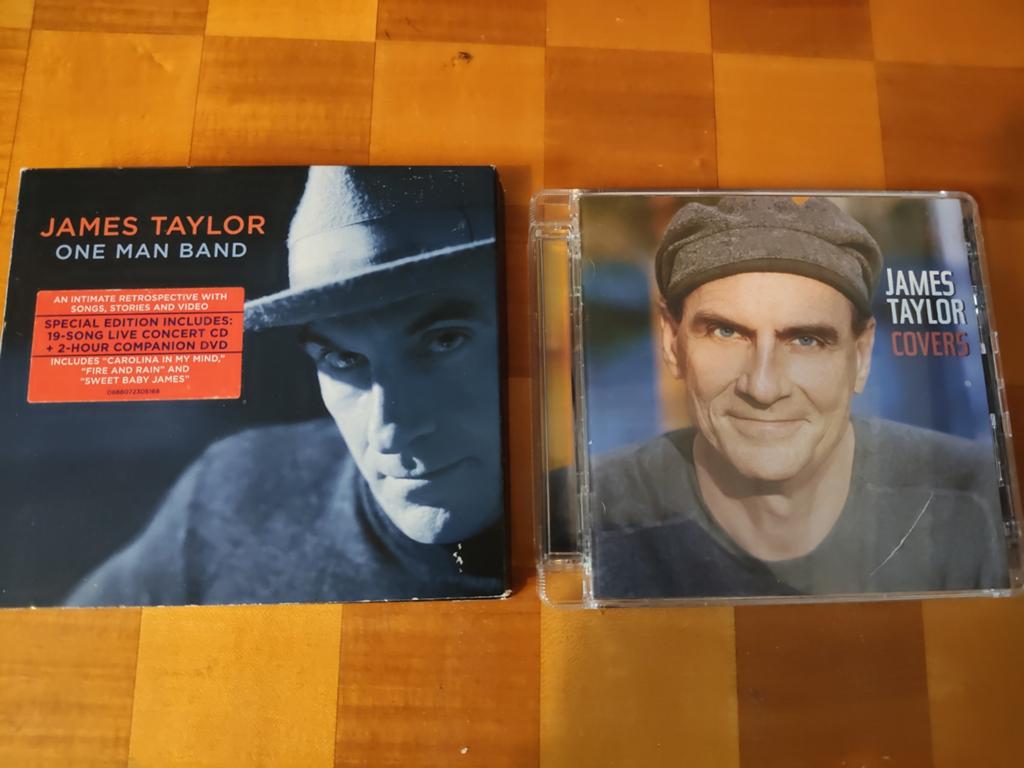 James Taylor CD/Dvd One Man Band & Covers + Gratis cd LEES!!, Ophalen of Verzenden