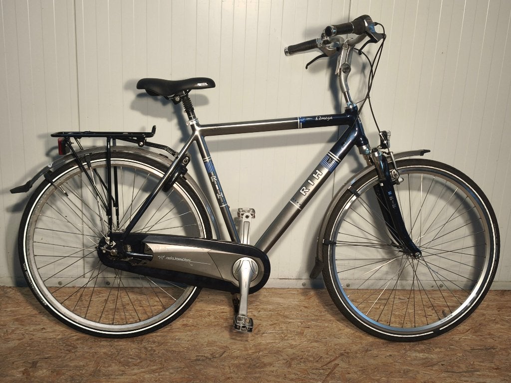 Rih Omega heren 57cm frame, Gebruikt, Versnellingen, 57 tot 61 cm, Trommelrem