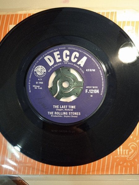 single vinyl  THE ROLLING STONES – The Last Time (1965 - UK), Verzenden, Gebruikt, Rock en Metal