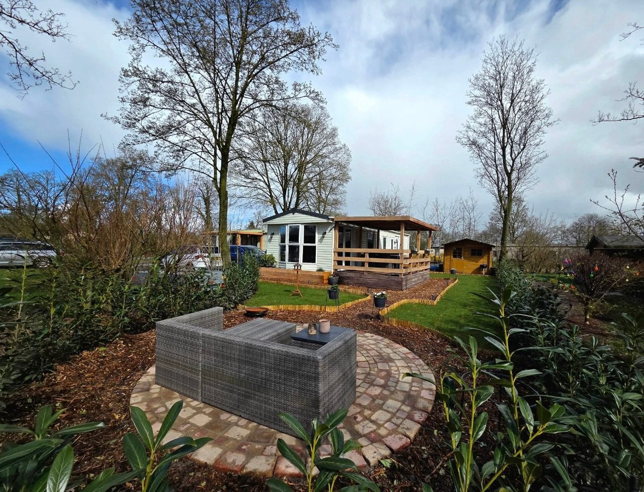 Te koop mooie stacaravan/chalet