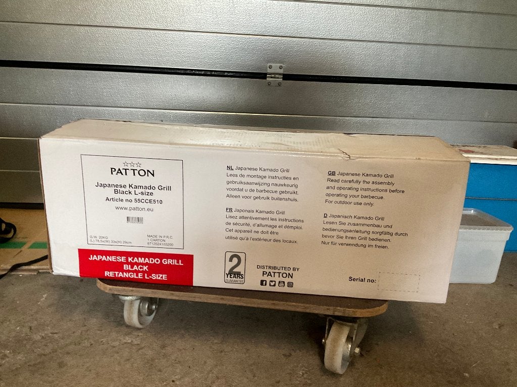 Kamado Grill, Ophalen, Nieuw, Patton, Met accessoires