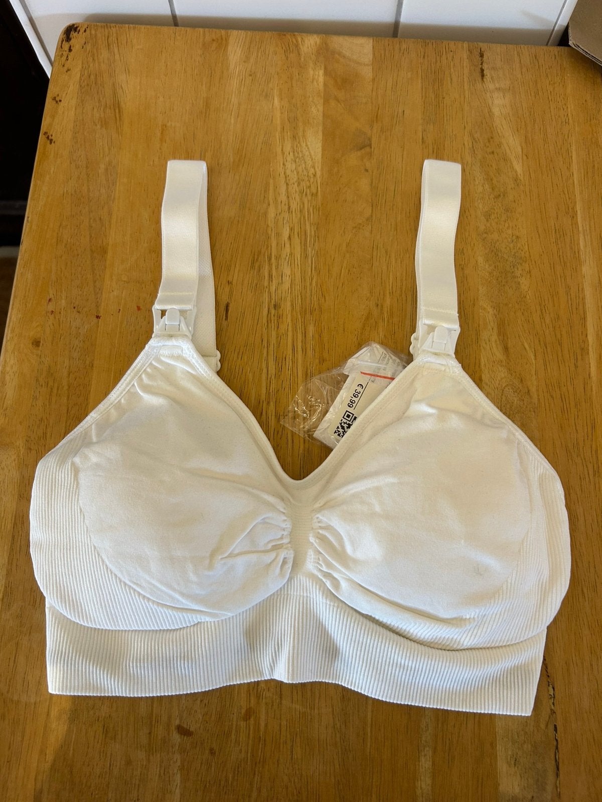 Voedingsbeha Padded Wit - Carriwell, Verzenden, Wit, BH