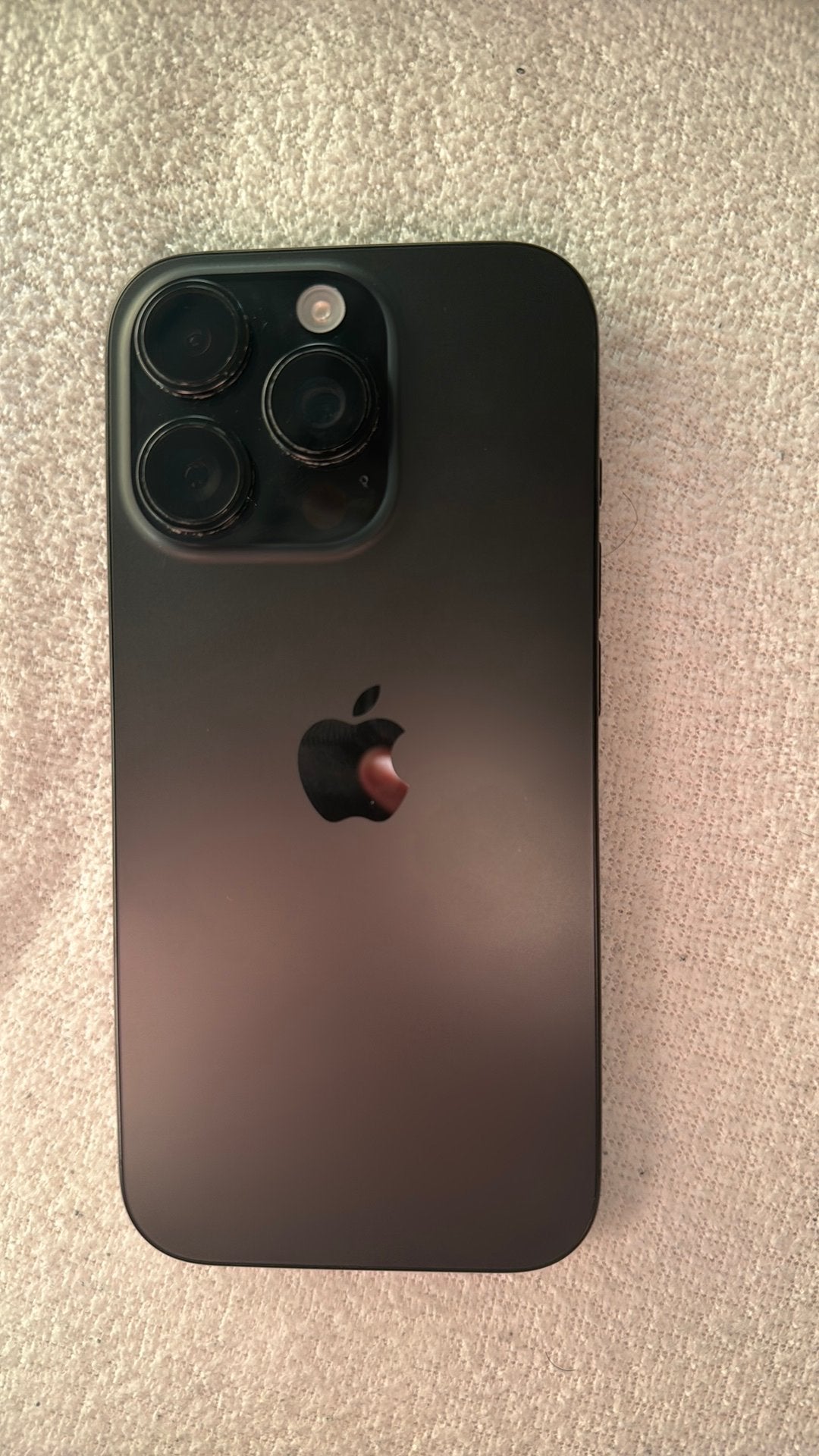 Iphone 16 PRO, Telecommunicatie, Zwart, Zo goed als nieuw, 90 %, Ophalen