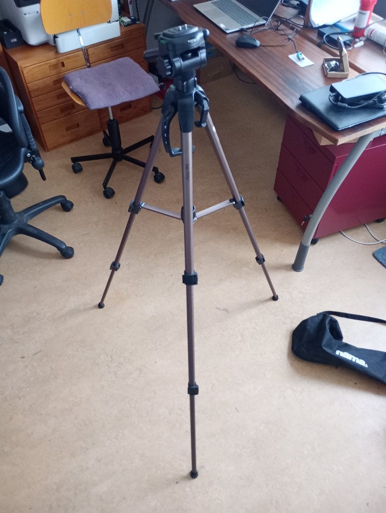 Camera statief Hama Star 62 - nieuw, Audio, Tv en Foto, Fotografie | Statieven en Balhoofden, Driepoot, Zo goed als nieuw, Hama