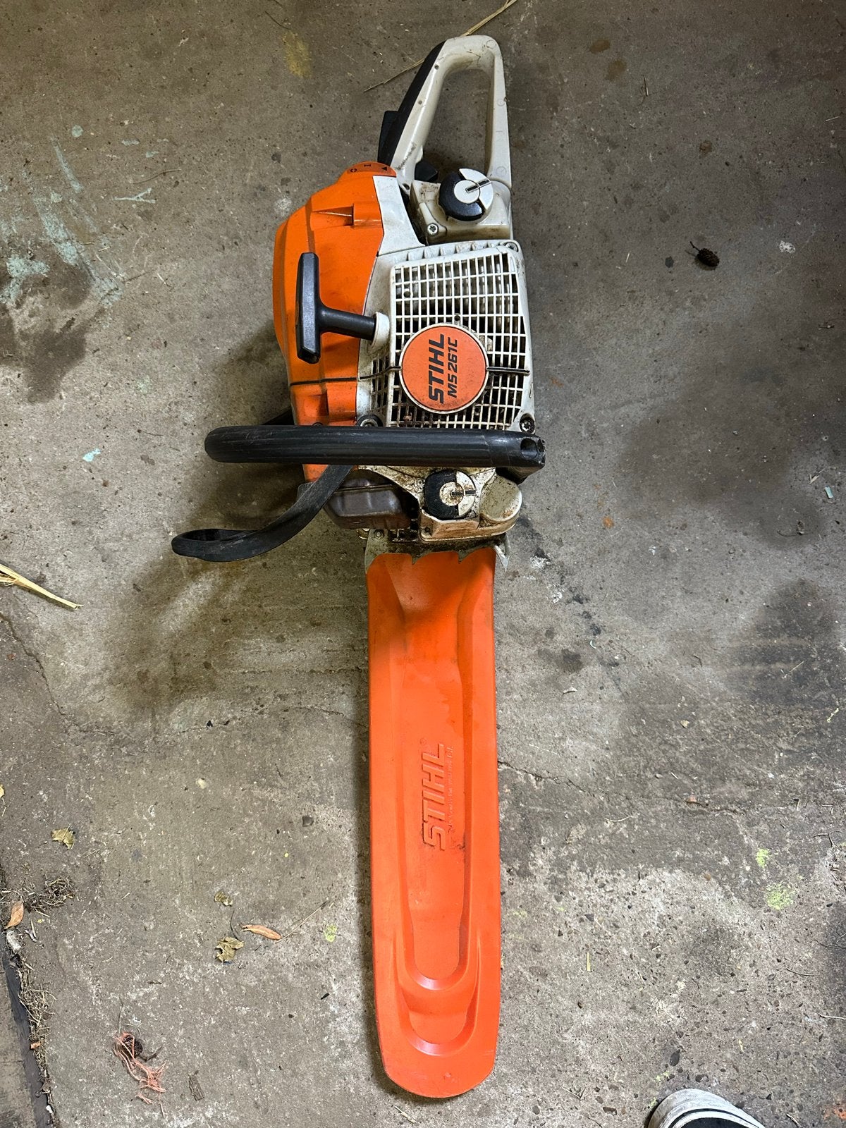 Stihl MS261C kettingzaag met accessoires, Tuin en Terras, Ophalen of Verzenden, Gebruikt