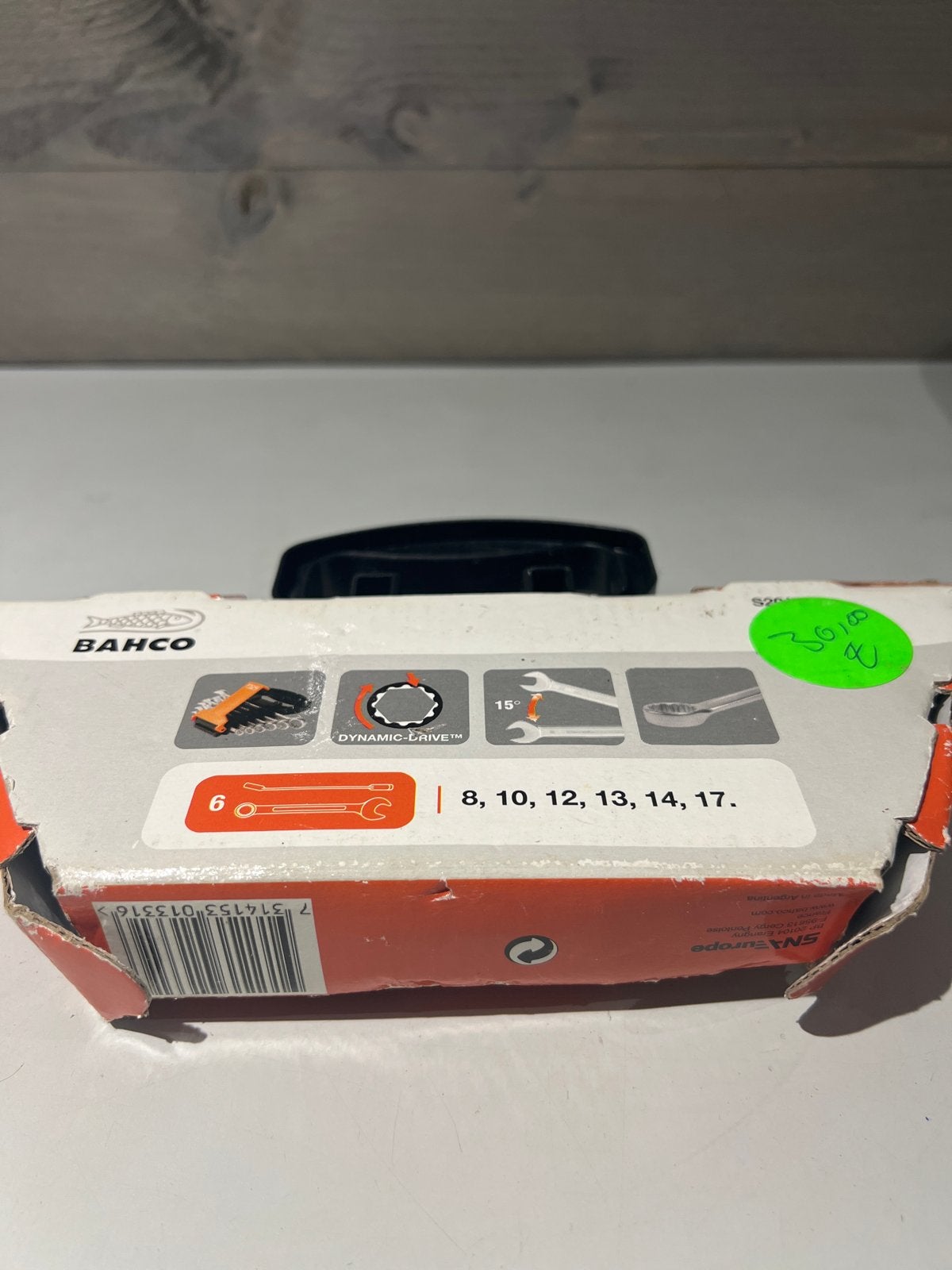 Bahco Ringsteeksleutelset 6-delig (8-17mm), N, N, Nieuw, Ophalen of Verzenden