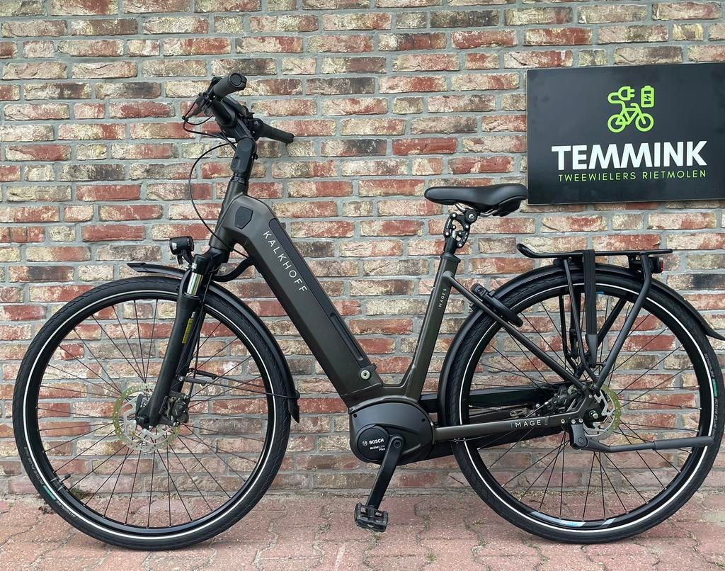 Kalkhoff Image dames (625watt accu), Fietsen en Brommers, Elektrische fietsen, Zo goed als nieuw, 47 tot 51 cm, 50 km per accu of meer