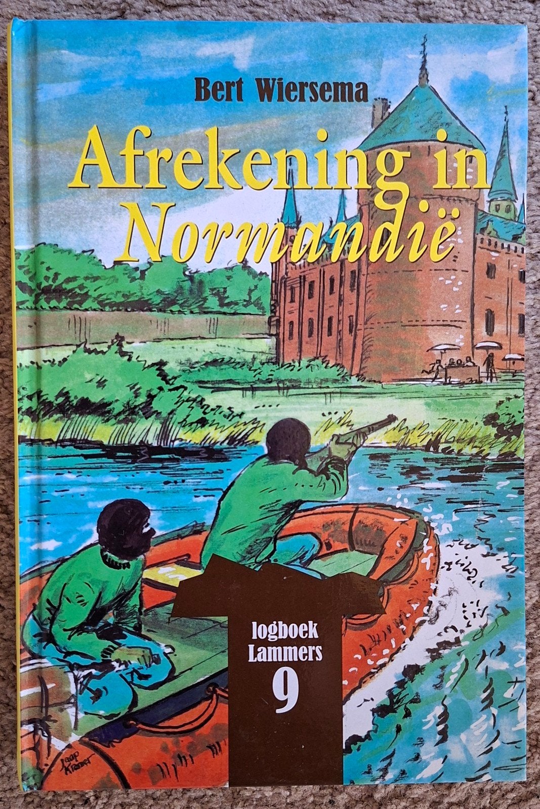 Logboek Lammers. Afrekening in Normandië. Bert Wiersema, Ophalen of Verzenden, Zo goed als nieuw