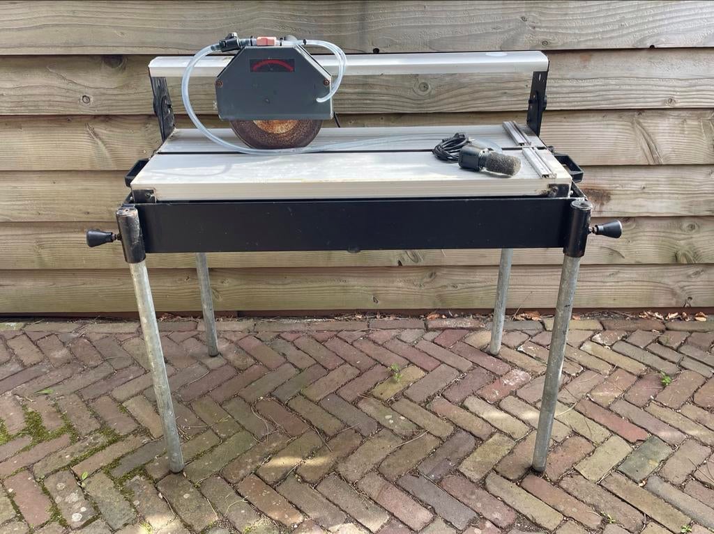Tegelzaag Inter Dynamics - Gebruikt, Doe-het-zelf en Verbouw, Gereedschap | Zaagmachines, Ophalen, Gebruikt, Overige typen, 600 tot 1200 watt