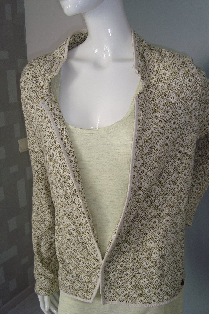 MAISON SCOTCH NOORS MOTIEF KATOENEN VEST, Kleding | Dames, Maat 38/40 (M), Verzenden, Maison Scotch, Zo goed als nieuw