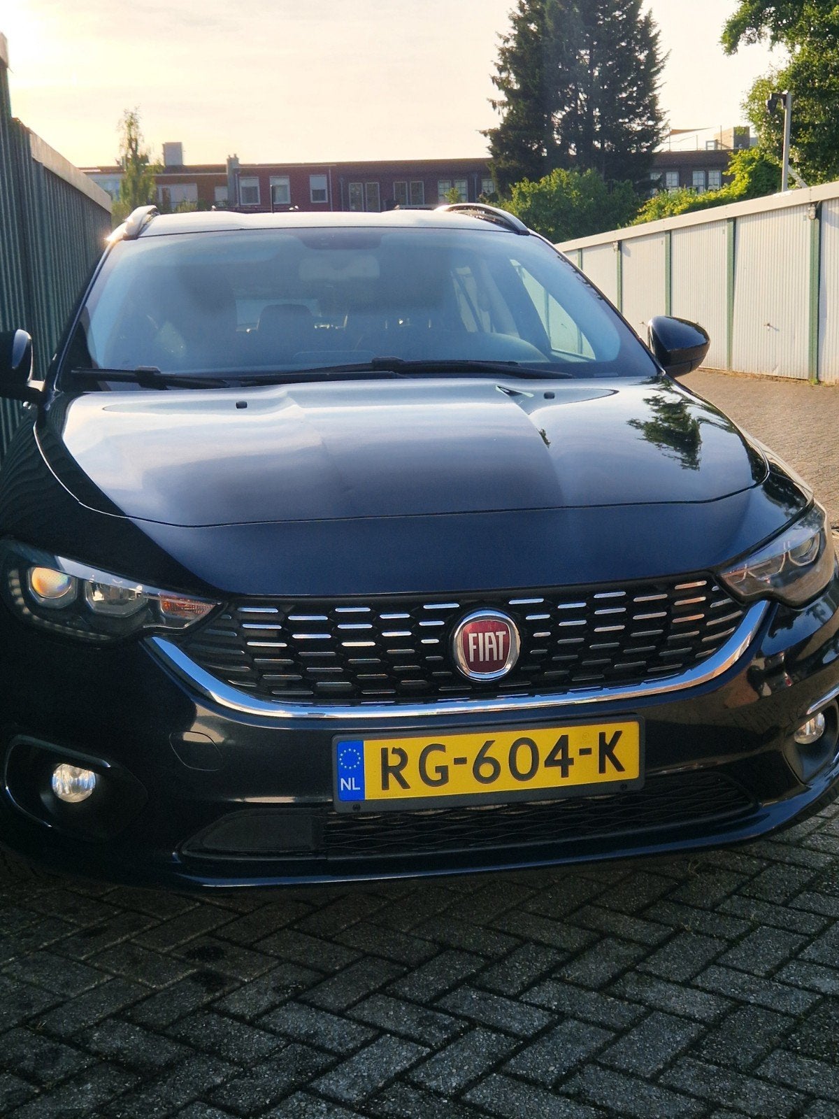 Fiat Tipo 1.6 Multijet 16V 120pk DCT 2017 Zwart, Auto's, Fiat, 1325 kg, 4 cilinders, Zwart, Stationwagon