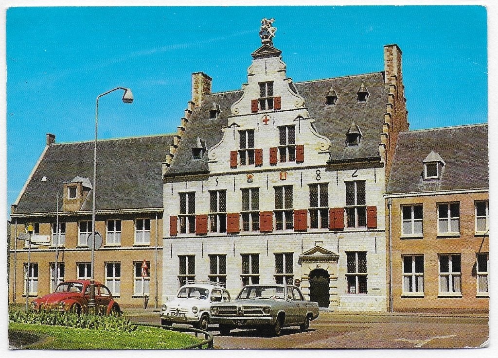 Middelburg St Joris doelen gelopen Ansichtkaart (B2772), Ophalen of Verzenden, 1980 tot heden, Gelopen, Zeeland