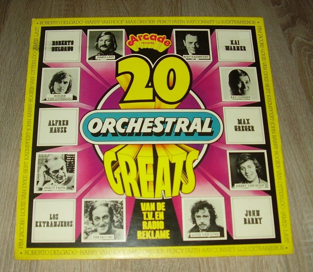 LP - various - 20 Orchestral Greats, LP, Gebruikt, Pop, Ophalen of Verzenden