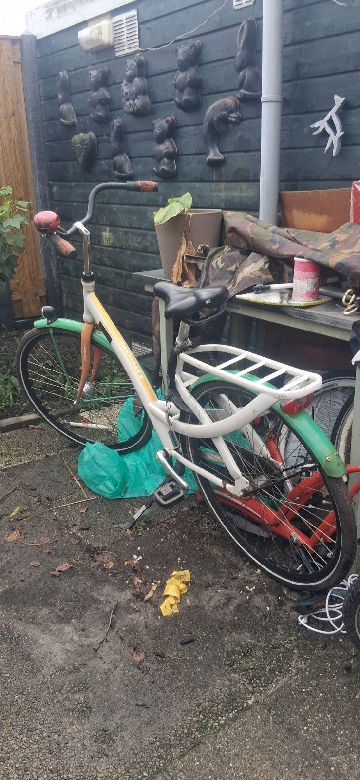 damesfiets, Fietsen en Brommers, Fietsen | Dames | Damesfietsen, Terugtraprem, Ophalen, Overige merken, 53 tot 56 cm