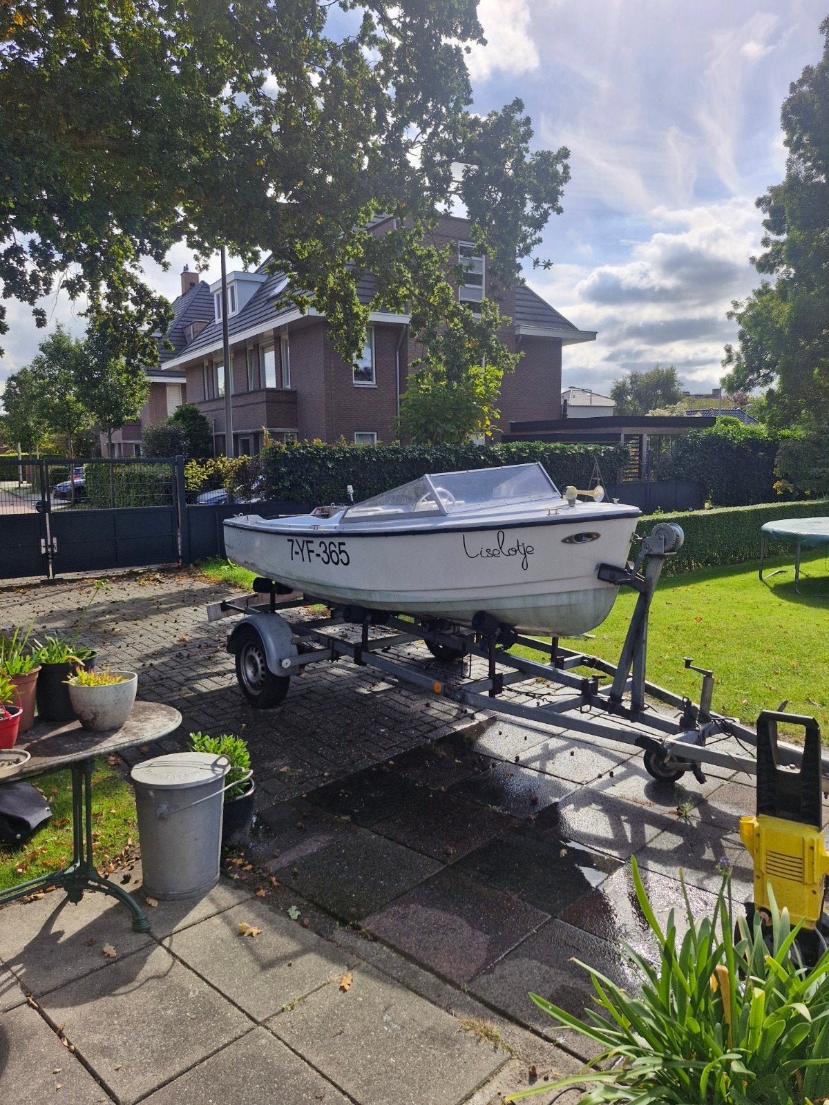 Mooi speedbootje - Opknapper met nieuwe bodem en bekleding, Ophalen of Verzenden, Gebruikt