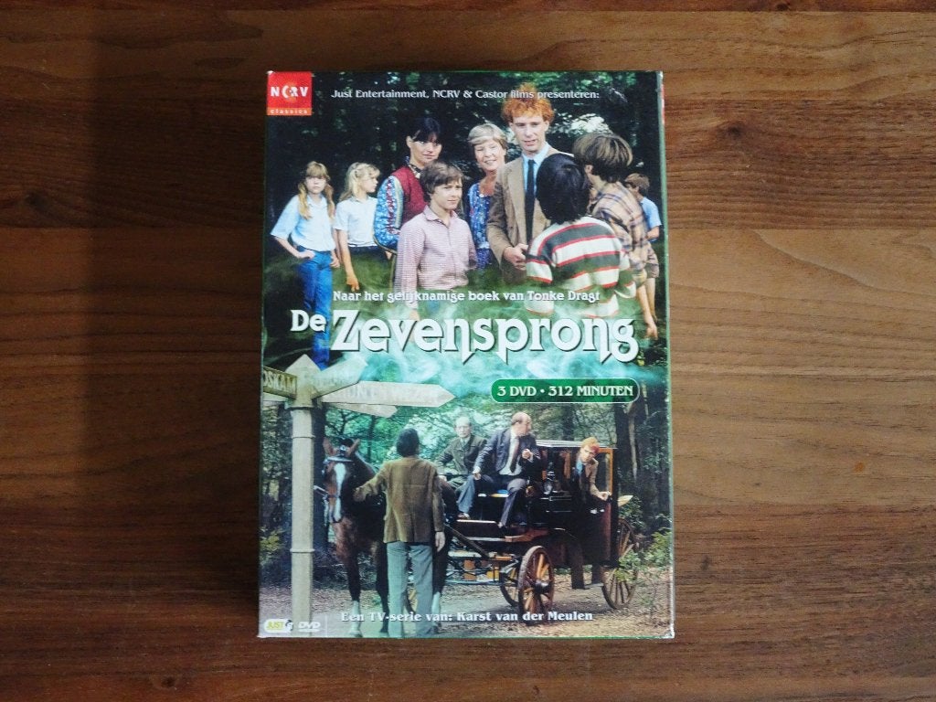 De zevensprong dvd serie Tonke Dragt, Alle leeftijden, Ophalen of Verzenden, Gebruikt
