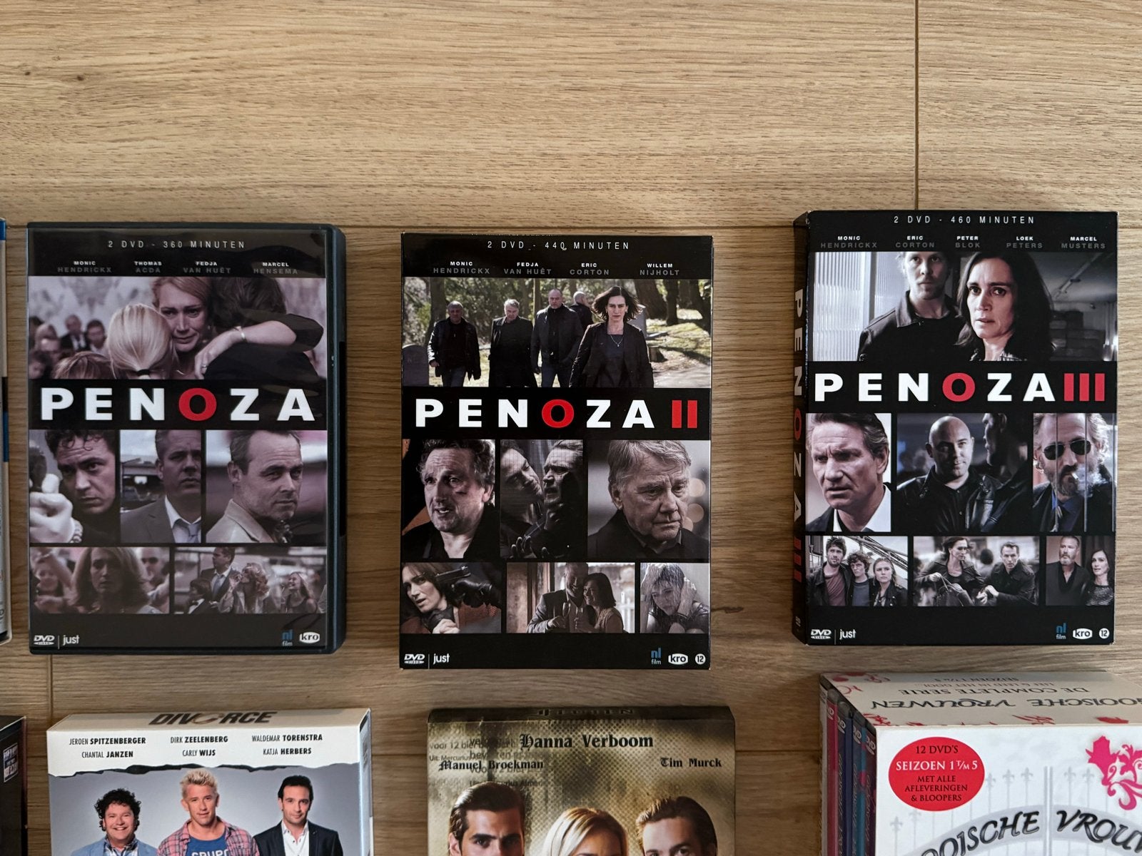 Penoza DVD Box Seizoen 1, 2 en 3 - Misdaadserie, Maffia en Misdaad, Vanaf 16 jaar, Nederlands, Zo goed als nieuw