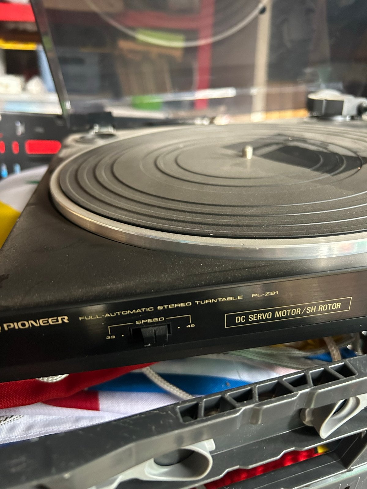 Pioneer PL-Z91 Volautomatische Stereo Platenspeler, Audio, Tv en Foto, Platenspelers, Ophalen, Gebruikt, Automatisch, Pioneer