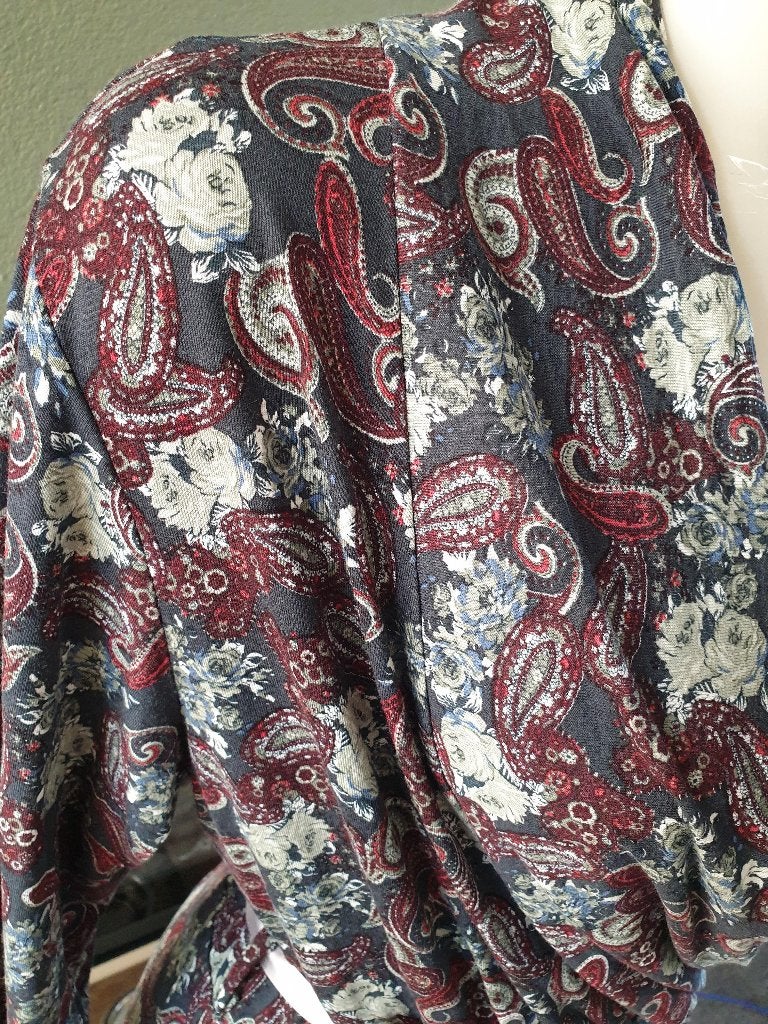 Rhetorique prachtige paisley jurk mt 6 40 M 38, Maat 38/40 (M), Overige kleuren, Verzenden, Zo goed als nieuw