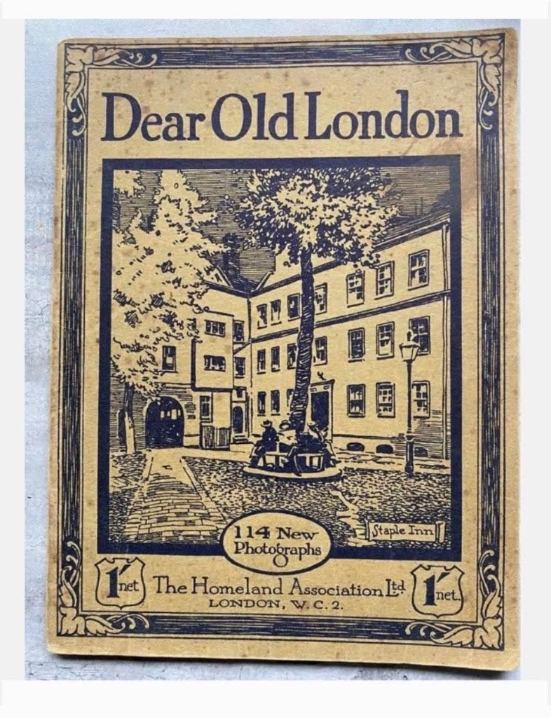 Dear Old London 1925- Vintage Foto boek 114 foto’s, Ophalen of Verzenden