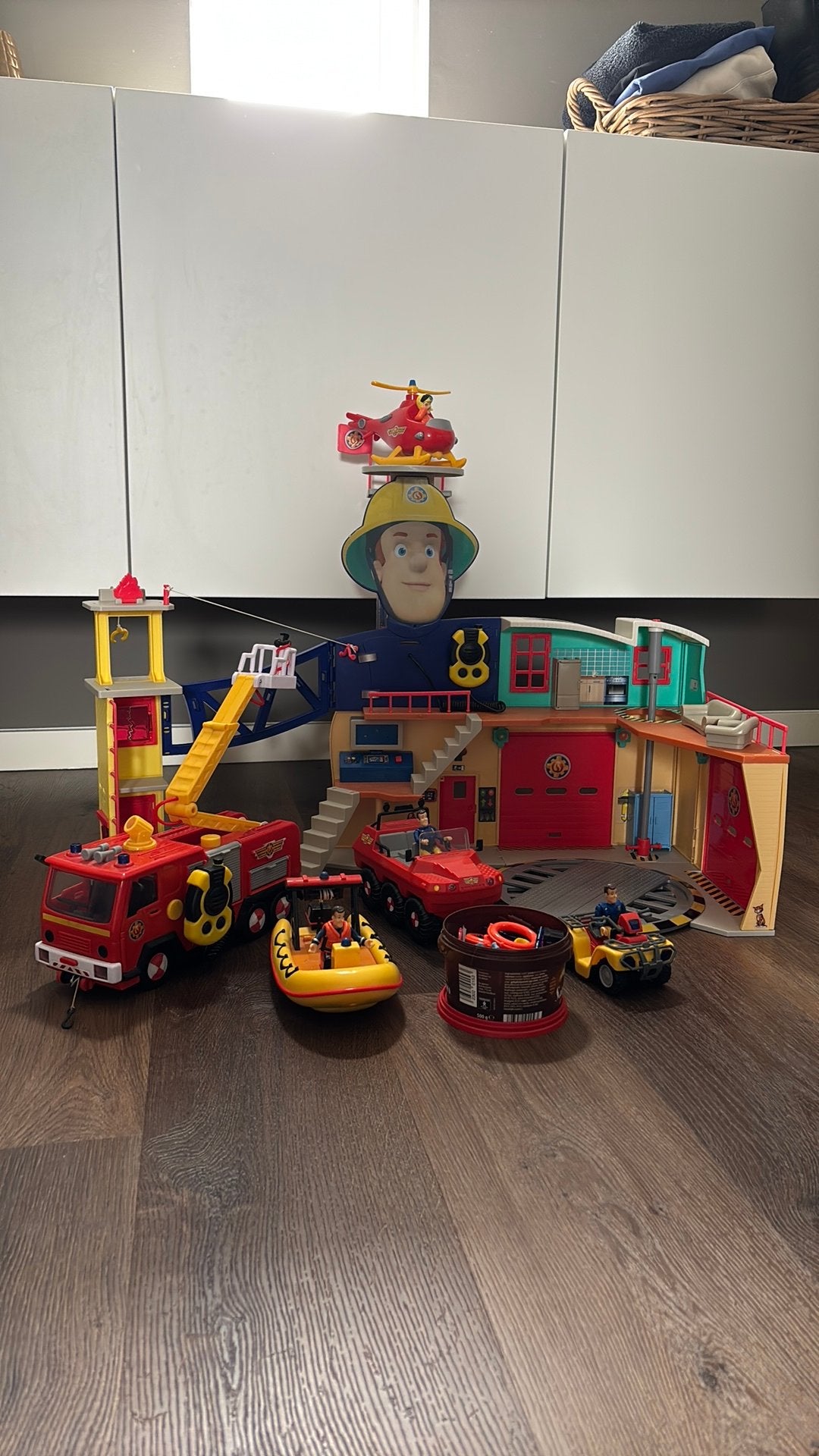 Brandweerman Sam kazerne + voertuigen, Ophalen, Jongen of Meisje
