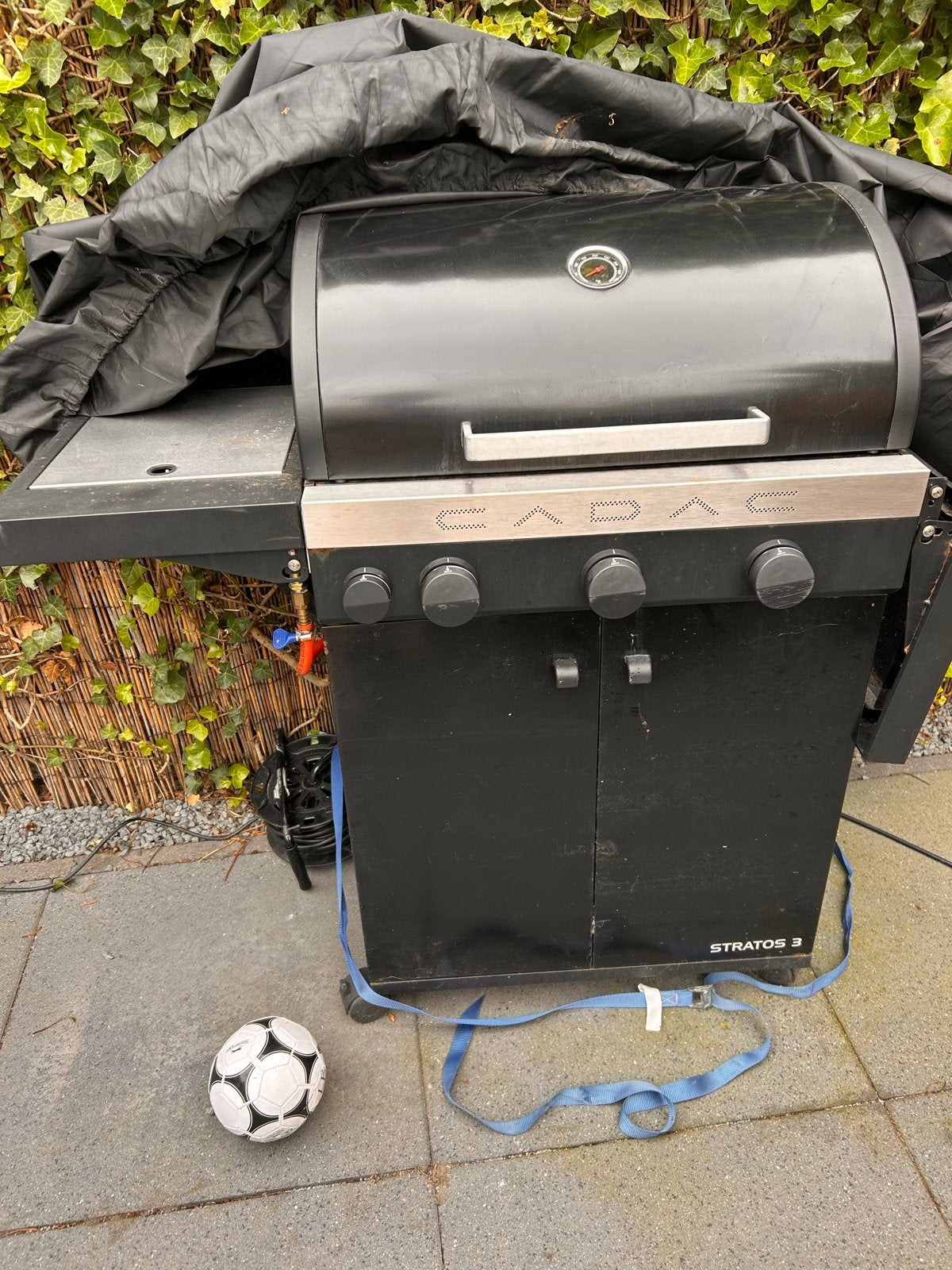 Gebruikte Cadac Stratos 3 gas BBQ met zijbrander, Ophalen, Gebruikt