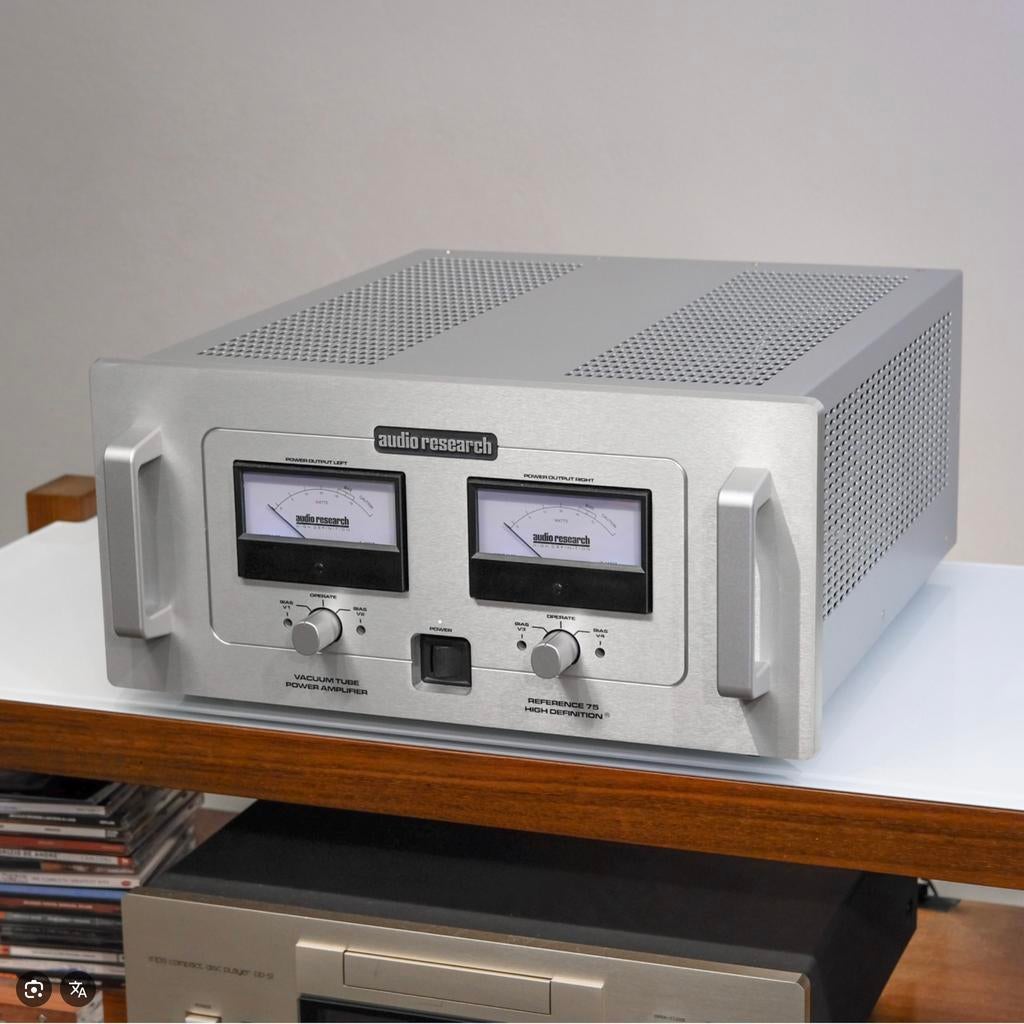 Audio Research REF 75SE, Ophalen, Versterker