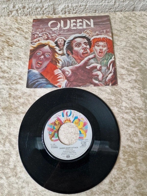 Queen Spread Your Wings 7” Vinyl 1978 NL, Ophalen of Verzenden, Gebruikt, Pop