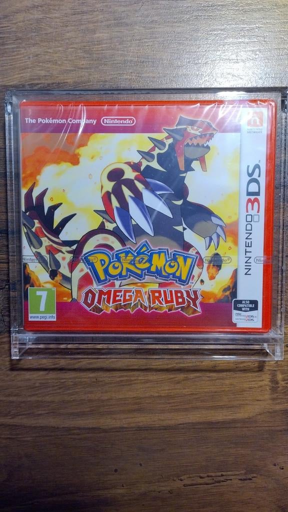Pokémon Omega Ruby 3DS Nieuw Geseald + Acrylic Case, Spelcomputers en Games, Games | Nintendo 2DS en 3DS, Ophalen of Verzenden