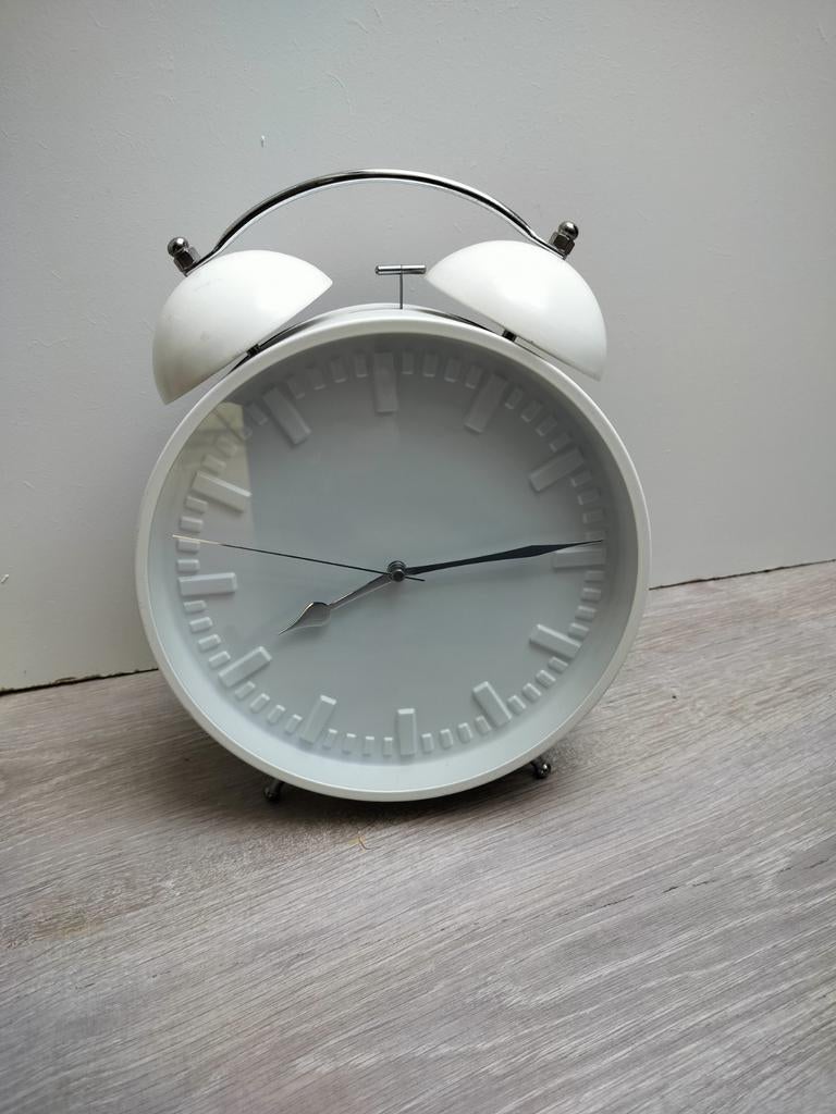Grote staande klok 27 cm, Ophalen of Verzenden, Zo goed als nieuw, Analoog