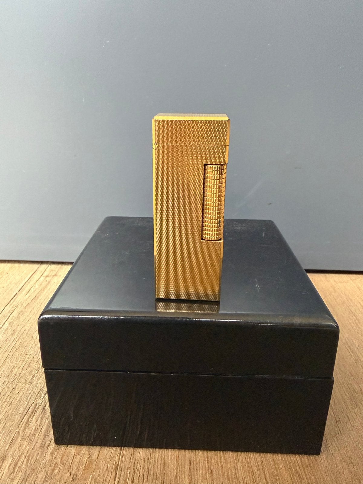 Dunhill Gold Plated Aansteker, Verzamelen, Ophalen of Verzenden, Gebruikt, Aansteker