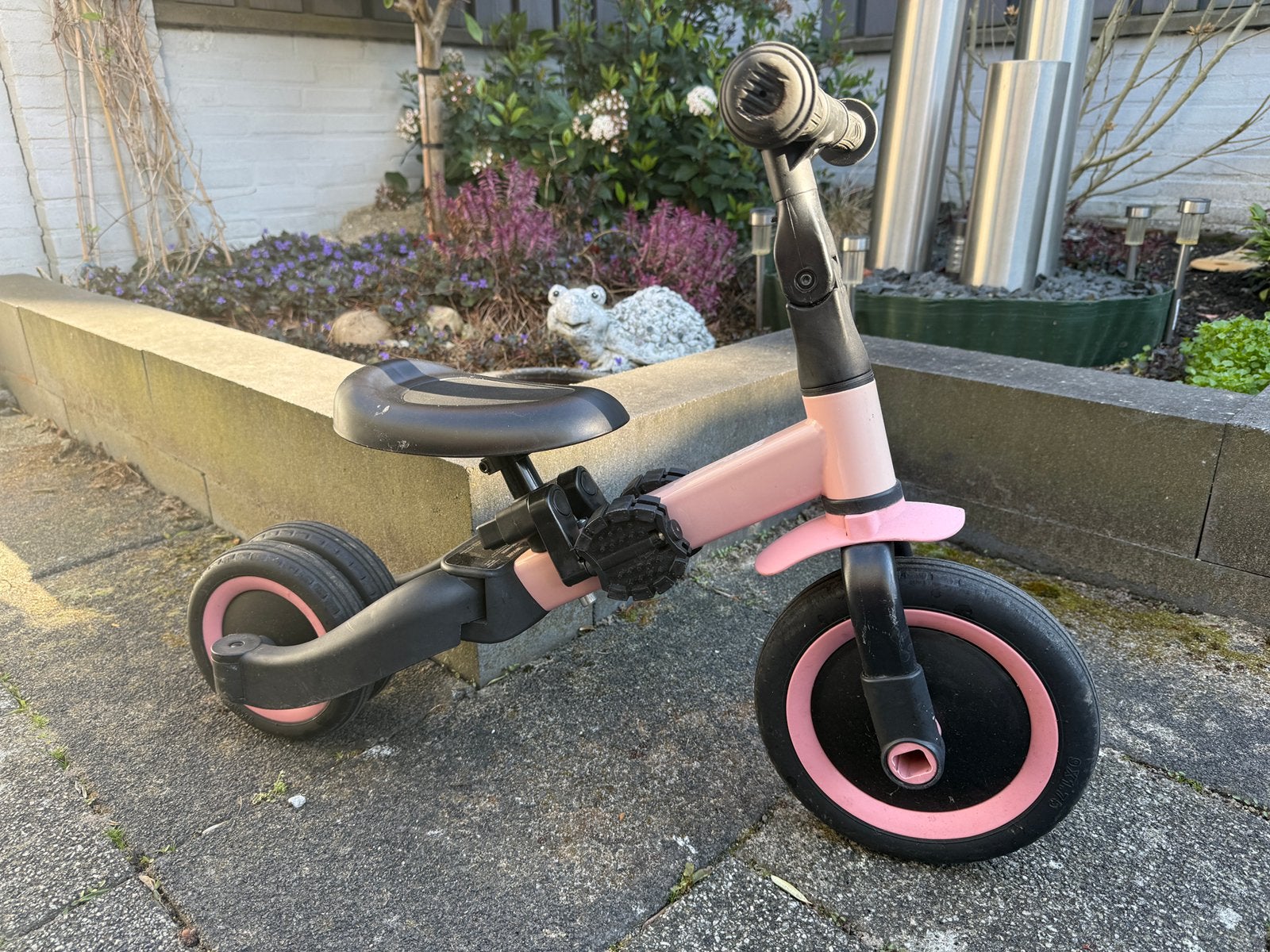 Topmark 4 in 1 Driewieler Roze, Ophalen, Gebruikt
