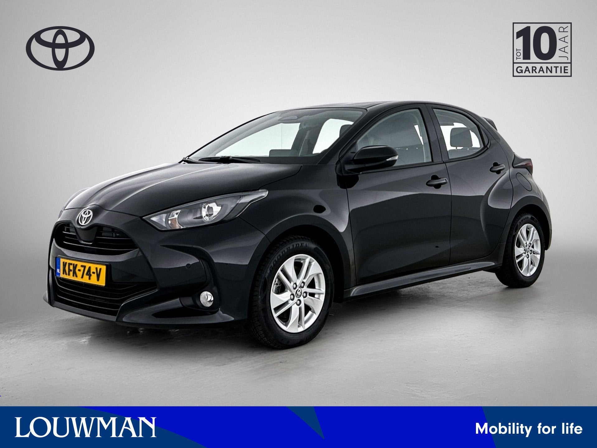 Toyota Yaris 1.5 Hybrid 115 Active | Apple CarPlay / Android, Auto's, 12 maanden, Gebruikt, Zwart, 1490 cc