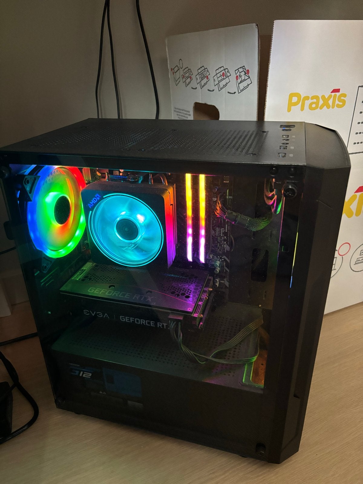 Krachtige Gaming PC met RTX 2060 en RGB-verlichting, Ophalen, Zo goed als nieuw, Gaming, SSD