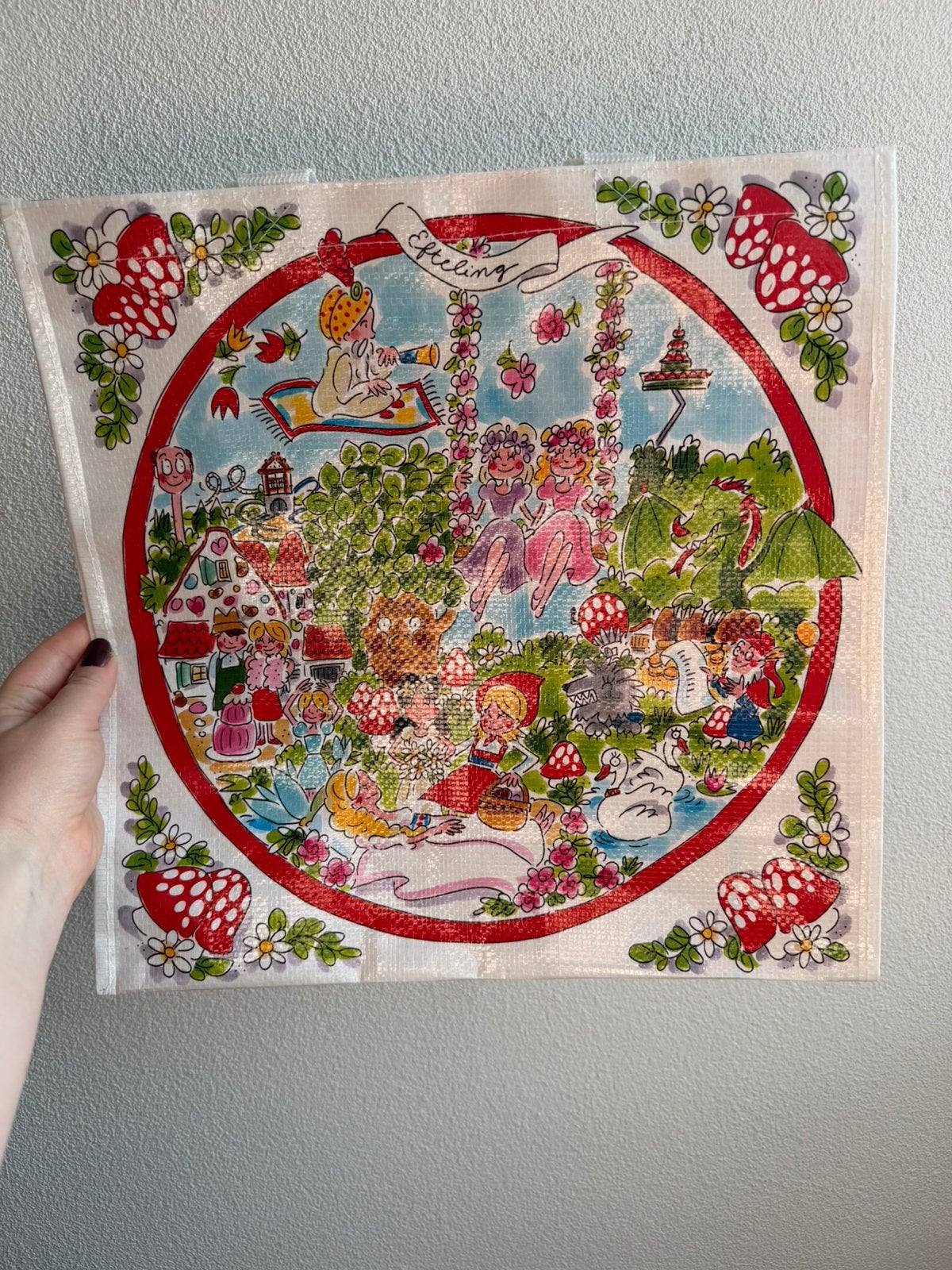 Blond Amsterdam x Efteling tas, Ophalen of Verzenden, Zo goed als nieuw, Beige
