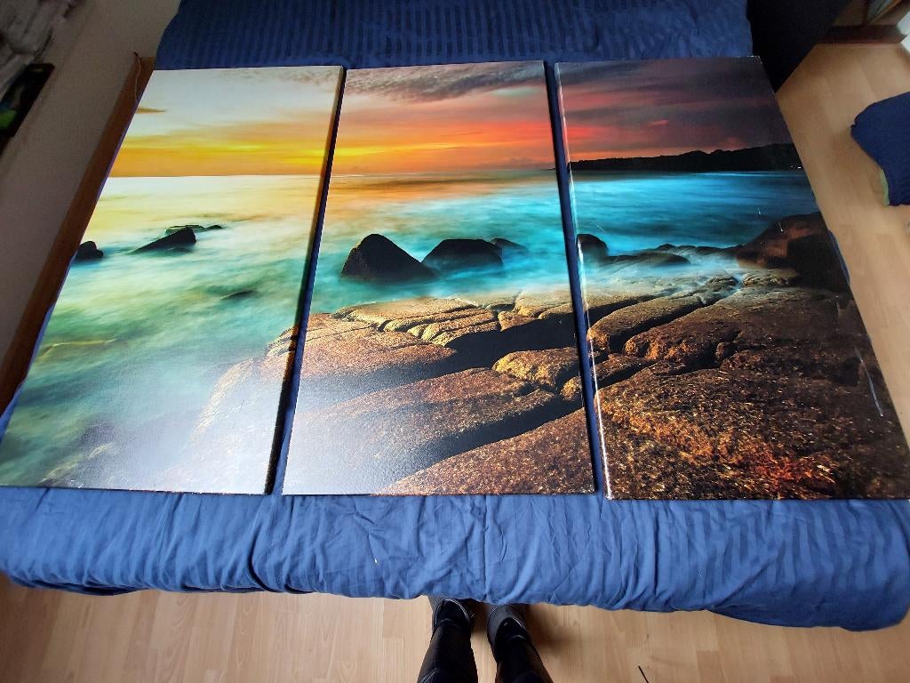 Wanddecoratie, Ophalen, Zo goed als nieuw, 125 cm of meer, Schilderij
