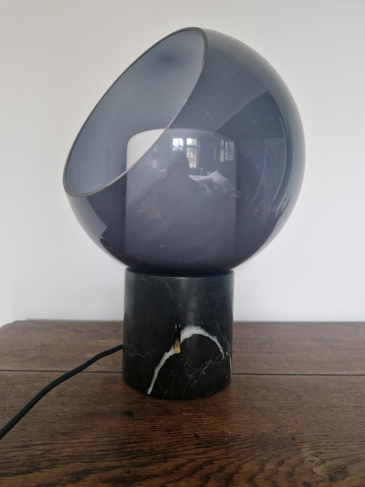 Evedal dimbare tafellamp met zware stenen voet, Ophalen, IKEA, Steen/keramiek, Design