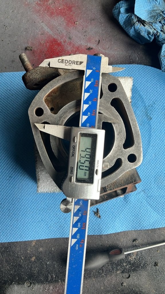 honda r2 GIJG cilinder Mtx Mbx CRM Ns1 80 cc, Ophalen of Verzenden, Zo goed als nieuw, Cilinder, Honda