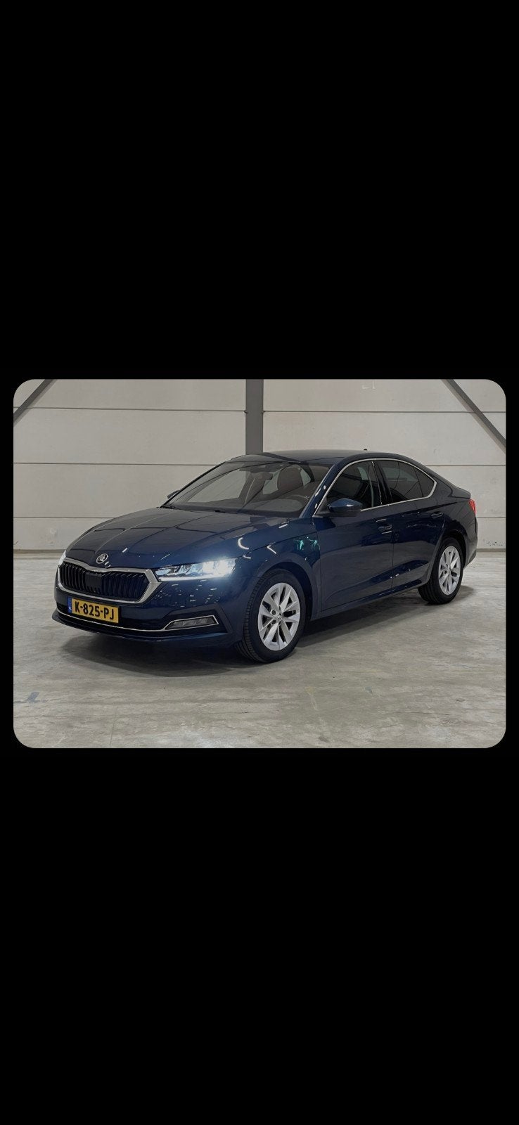 Skoda Octavia 1.0 TSI E-tech Mhev 110pk DSG 2021 Blauw, Auto's, Blauw, Leder en Stof, Bluetooth, Origineel Nederlands