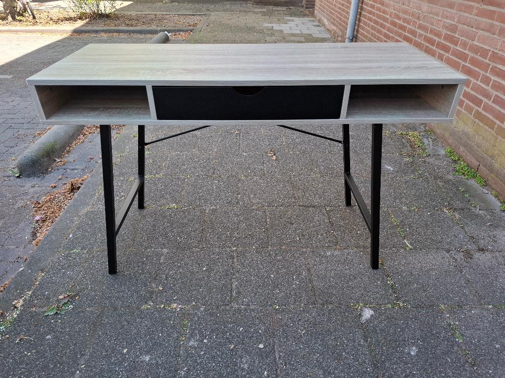 Net Leen Bakker bureau met Lade, Huis en Inrichting, Bureaus, Ophalen, Overige typen, 120 cm, 48 cm