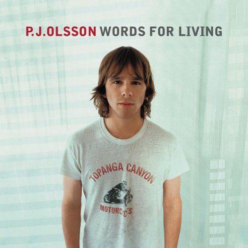 SALE--CD P.J. OLSSON - Words For Living, Verzenden, Zo goed als nieuw, Poprock