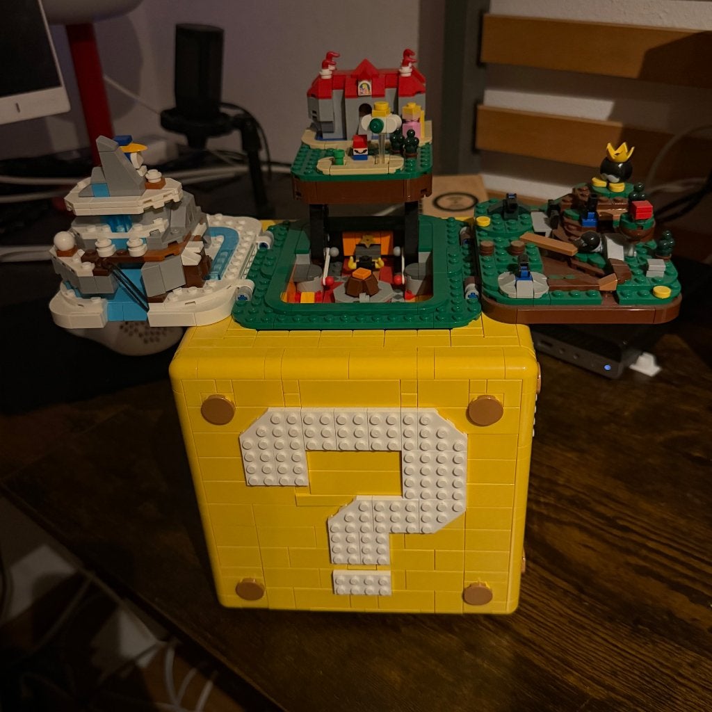 LEGO Super Mario 64-vraagtekenblok (71395), Ophalen of Verzenden, Zo goed als nieuw, Inclusief doos