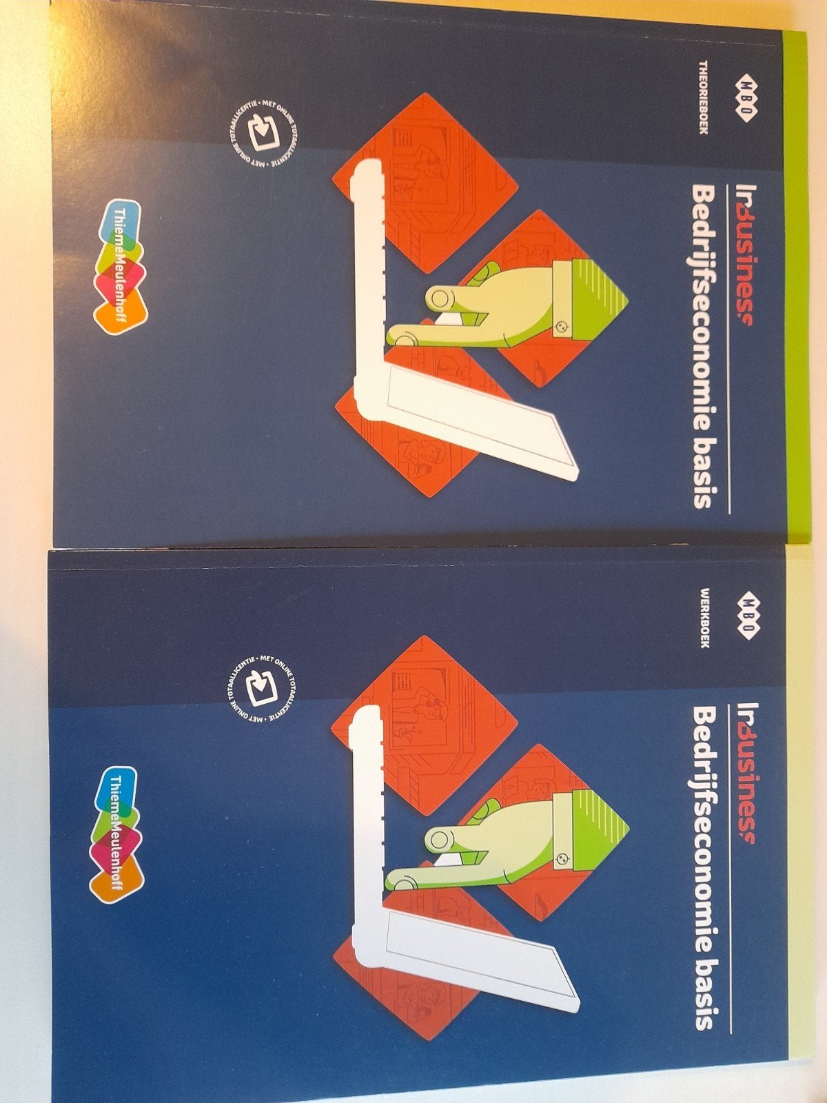 Ir&business Bedrijfseconomie basis (theorieboek & werkboek), Ophalen of Verzenden, Zo goed als nieuw, MBO, ThiemeMeulenhoff